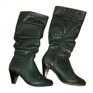 RIALTO Dark Green Boots